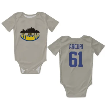 AJ Arcuri Los Angeles Rams   Bone Infant & Newborn Bodysuit