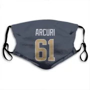 AJ Arcuri Los Angeles Rams  Face Mask - Navy