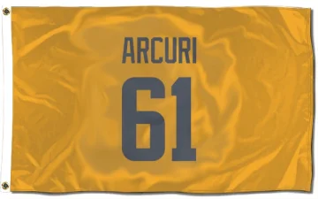 AJ Arcuri Los Angeles Rams  Flag (3 X 5) - Gold