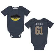 AJ Arcuri Los Angeles Rams  Infant & Newborn Bodysuit  - Navy