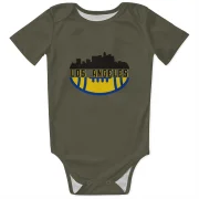 AJ Arcuri Los Angeles Rams  Infant & Newborn Bodysuit  - Olive