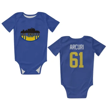 AJ Arcuri Los Angeles Rams  Infant & Newborn Bodysuit  - Royal