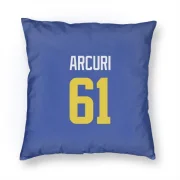 AJ Arcuri Los Angeles Rams  Pillow Cover (18 X 18) - Royal