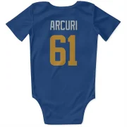 AJ Arcuri Los Angeles Rams   Royal  Infant & Newborn Bodysuit  - Gold