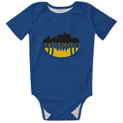 AJ Arcuri Los Angeles Rams   Royal  Infant & Newborn Bodysuit  - Gold