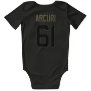 AJ Arcuri Los Angeles Rams  Service Infant & Newborn Bodysuit  - Black