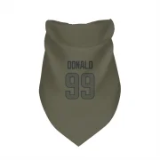 Aaron Donald Los Angeles Rams  Dog & Cat Pet Bandana - Olive