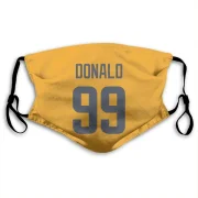 Aaron Donald Los Angeles Rams  Face Mask - Gold