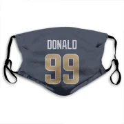 Aaron Donald Los Angeles Rams  Face Mask - Navy