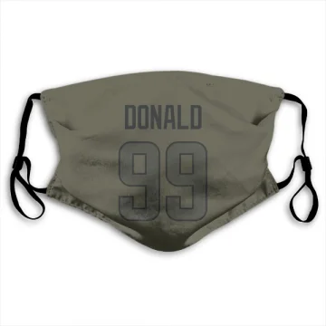 Aaron Donald Los Angeles Rams  Face Mask - Olive