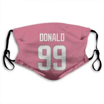 Aaron Donald Los Angeles Rams  Face Mask - Pink