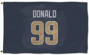 Aaron Donald Los Angeles Rams  Flag (3 X 5) - Navy