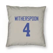 Ahkello Witherspoon Los Angeles Rams   Bone Pillow Cover (18 X 18)