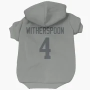 Ahkello Witherspoon Los Angeles Rams  Dog & Cat Pet Hoodie - Gray