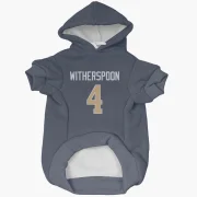 Ahkello Witherspoon Los Angeles Rams  Dog & Cat Pet Hoodie - Navy