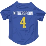 Ahkello Witherspoon Los Angeles Rams  Dog & Cat Pet Jersey - Royal