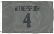 Ahkello Witherspoon Los Angeles Rams  Flag (3 X 5) - Gray