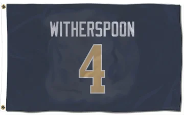 Ahkello Witherspoon Los Angeles Rams  Flag (3 X 5) - Navy