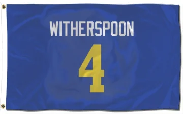 Ahkello Witherspoon Los Angeles Rams  Flag (3 X 5) - Royal