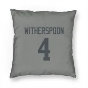 Ahkello Witherspoon Los Angeles Rams  Pillow Cover (18 X 18) - Gray