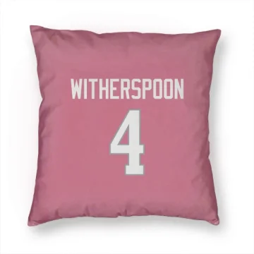 Ahkello Witherspoon Los Angeles Rams  Pillow Cover (18 X 18) - Pink