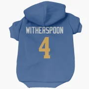 Ahkello Witherspoon Los Angeles Rams   Royal  Dog & Cat Pet Hoodie - Gold