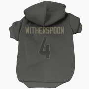 Ahkello Witherspoon Los Angeles Rams  Service Dog & Cat Pet Hoodie - Black