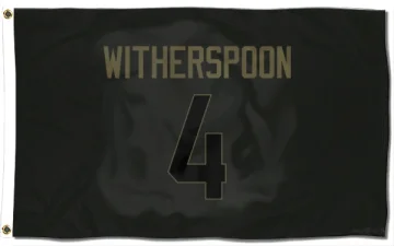 Ahkello Witherspoon Los Angeles Rams  Service Flag (3 X 5) - Black