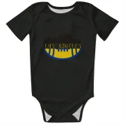 Ahkello Witherspoon Los Angeles Rams  Service Infant & Newborn Bodysuit - Black