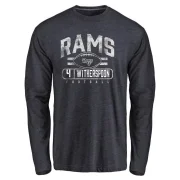 Ahkello Witherspoon Men's Los Angeles Rams Flanker Long Sleeve T-Shirt - Navy