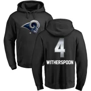 Ahkello Witherspoon Men's Los Angeles Rams Midnight Mascot Pullover Hoodie Black