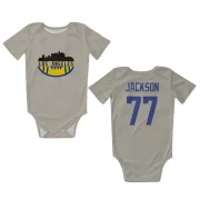 Alaric Jackson Los Angeles Rams   Bone Infant & Newborn Bodysuit