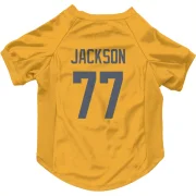 Alaric Jackson Los Angeles Rams  Dog & Cat Pet Jersey - Gold