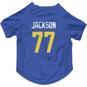 Alaric Jackson Los Angeles Rams  Dog & Cat Pet Jersey - Royal