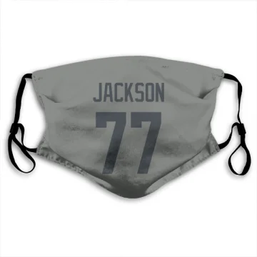 Alaric Jackson Los Angeles Rams  Face Mask - Gray