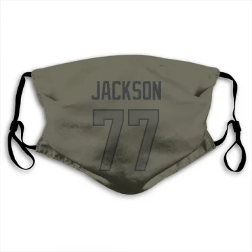 Alaric Jackson Los Angeles Rams  Face Mask - Olive