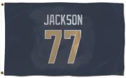 Alaric Jackson Los Angeles Rams  Flag (3 X 5) - Navy