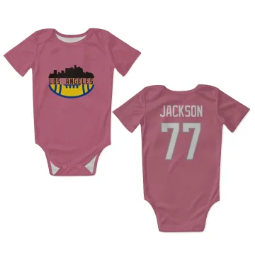 Alaric Jackson Los Angeles Rams  Infant & Newborn Bodysuit - Pink