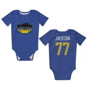 Alaric Jackson Los Angeles Rams  Infant & Newborn Bodysuit - Royal