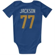 Alaric Jackson Los Angeles Rams   Royal  Infant & Newborn Bodysuit - Gold