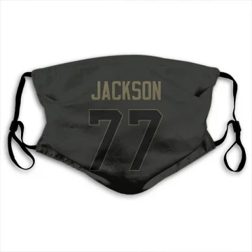 Alaric Jackson Los Angeles Rams  Service Face Mask - Black