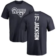 Alaric Jackson Youth Los Angeles Rams Backer T-Shirt - Navy