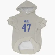 Alex Ward Los Angeles Rams   Bone Dog & Cat Pet Hoodie