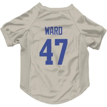 Alex Ward Los Angeles Rams   Bone Dog & Cat Pet Jersey