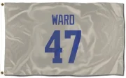 Alex Ward Los Angeles Rams   Bone Flag (3 X 5)