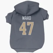 Alex Ward Los Angeles Rams  Dog & Cat Pet Hoodie - Navy