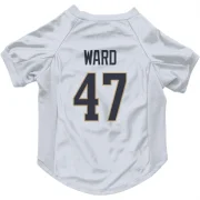 Alex Ward Los Angeles Rams  Dog & Cat Pet Jersey - White