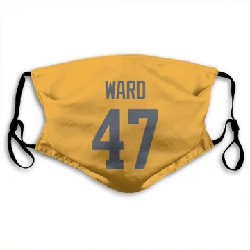 Alex Ward Los Angeles Rams  Face Mask - Gold