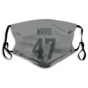 Alex Ward Los Angeles Rams  Face Mask - Gray