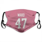 Alex Ward Los Angeles Rams  Face Mask - Pink